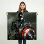 Captain America Wand-Kunstdruck Riesenposter 